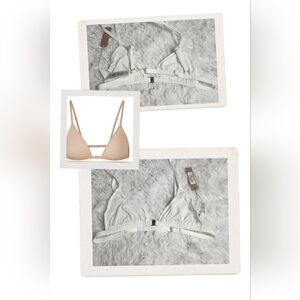 SKIMS Jelly Sheer Triangle Bralette/ MARBLE/ XXS NWT